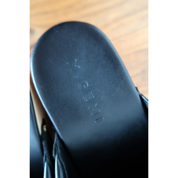 M. GEMI The Greta Clog Italian Suede Leather Made in Italy Garmentory 39 9 $298 - Picture 6 of 10